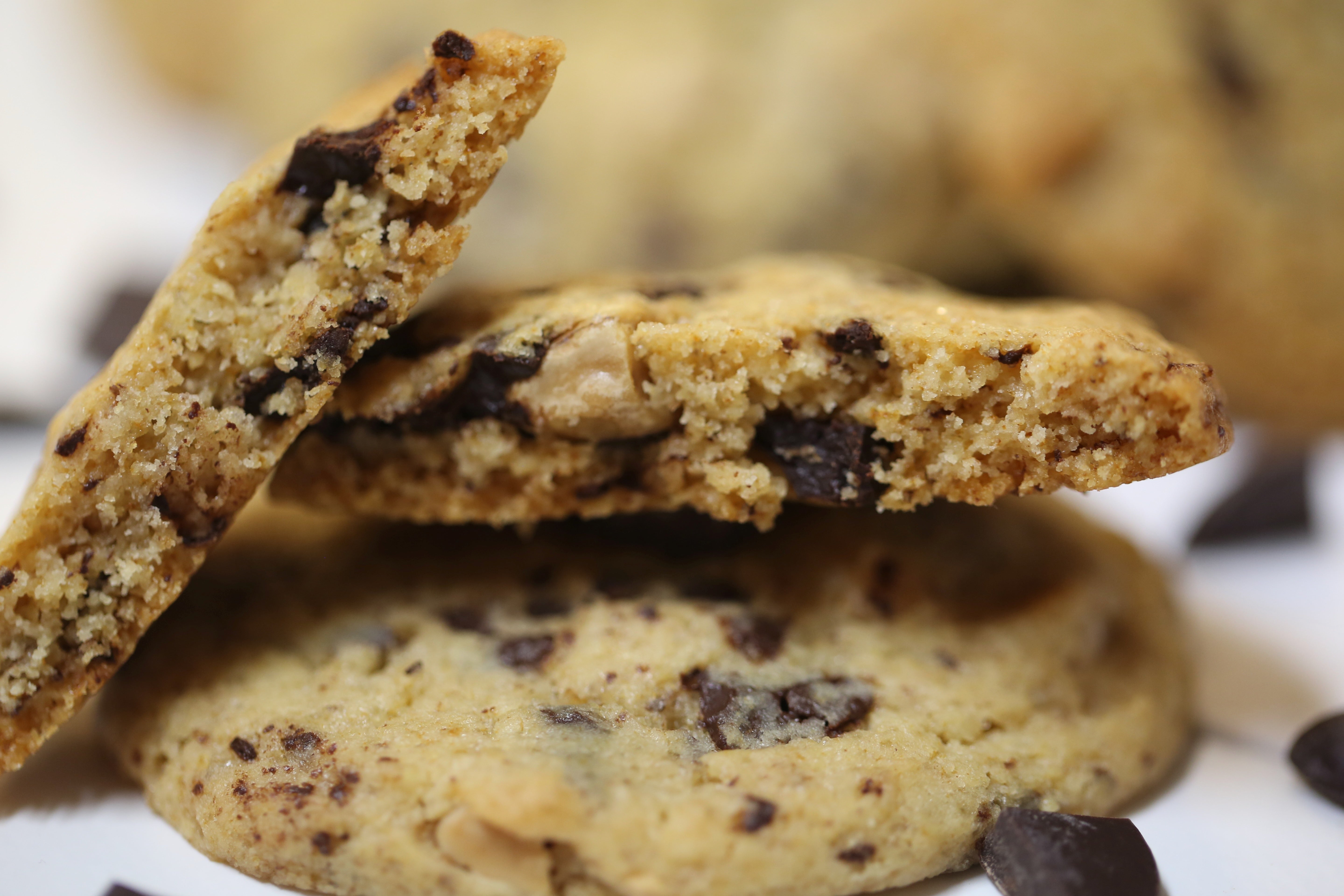 Cookies miel & chocolat