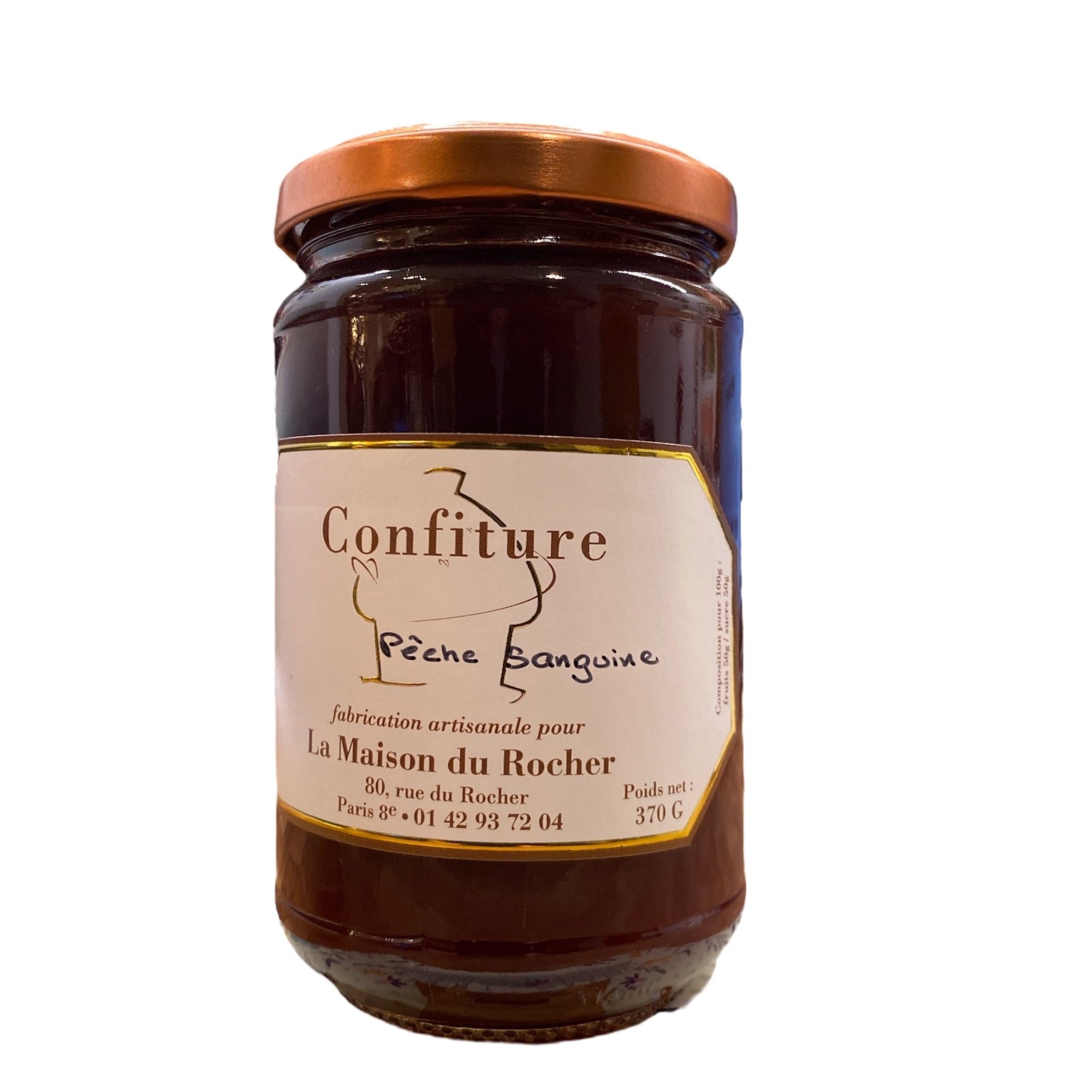 Confiture de Pêche Sanguine