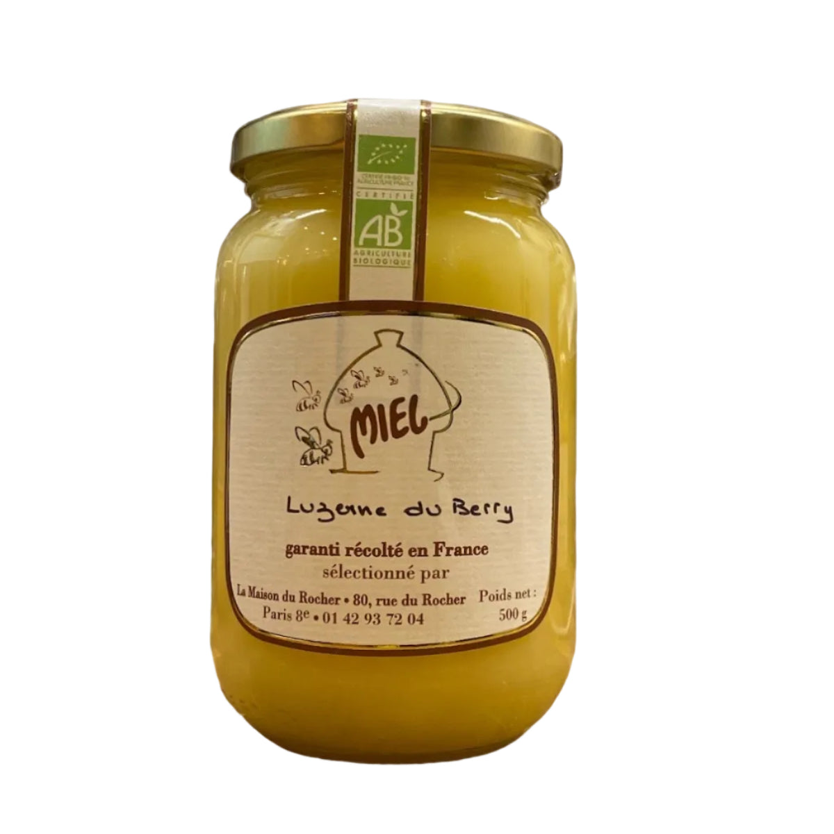 Miel de Luzerne du Berry 500g
