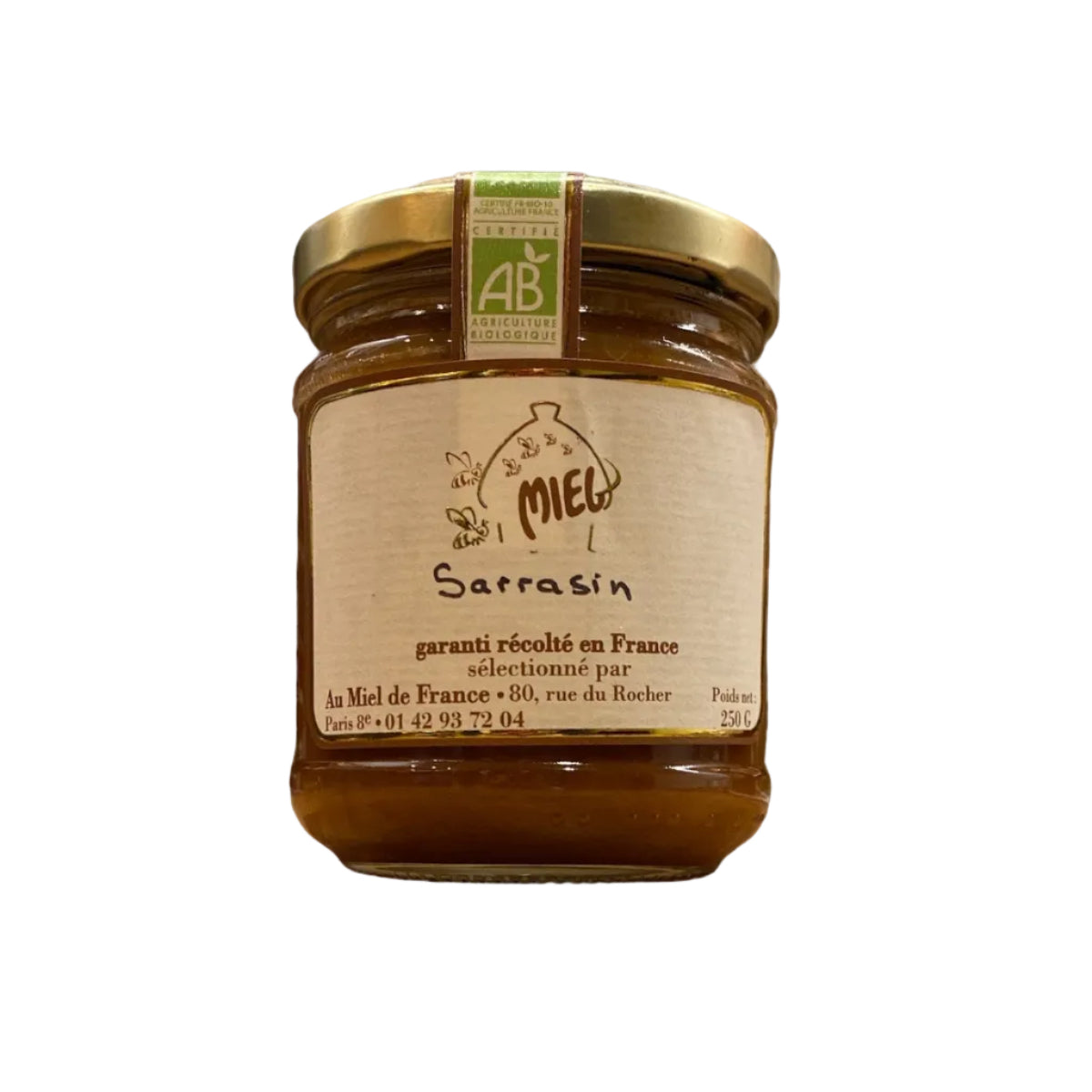 Miel de sarrasin français 250g