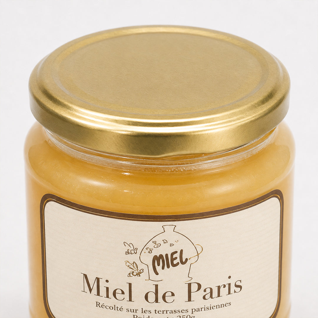 miel récolté sur les terrasses parisiennes