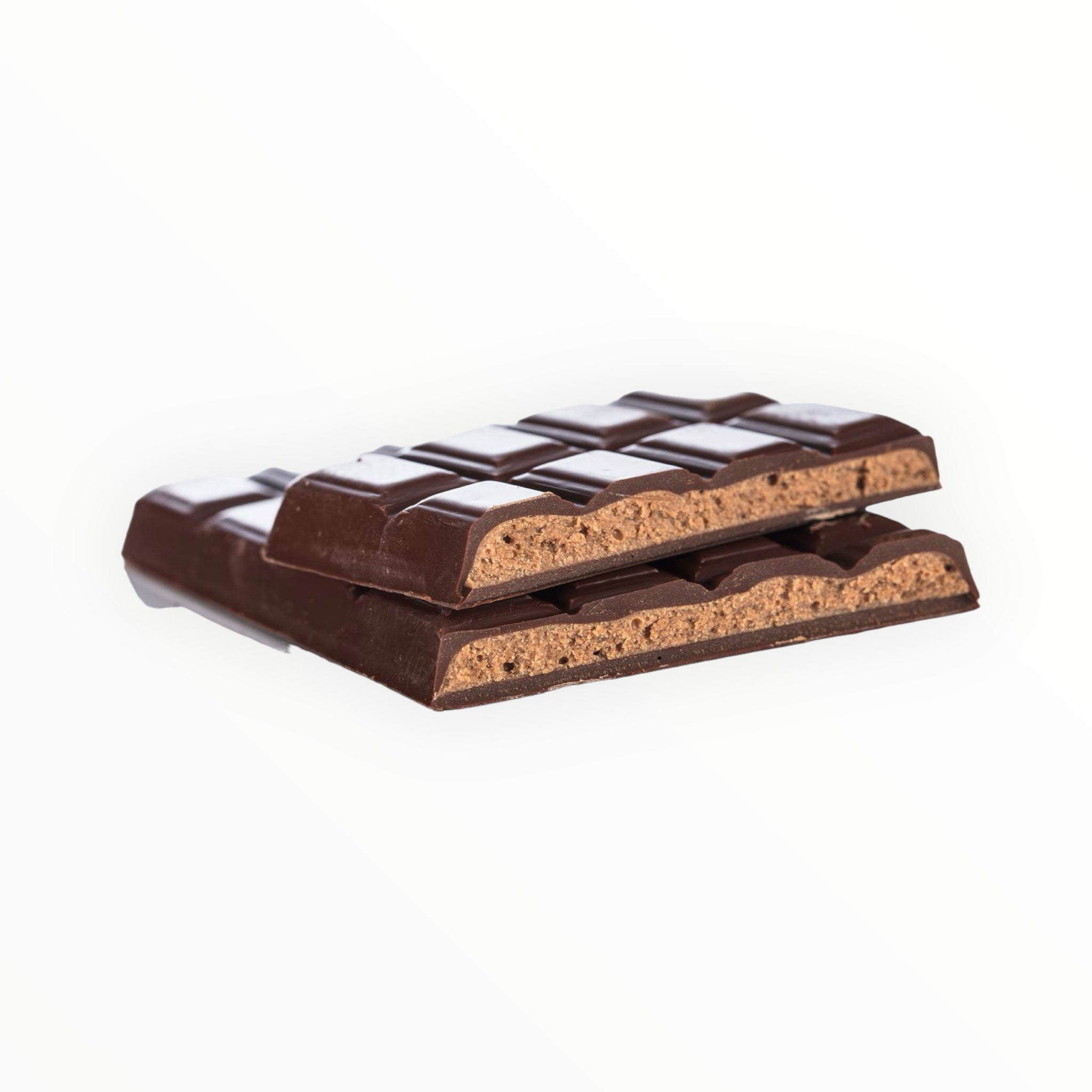 Chocolat noir 70% — praliné croustillant