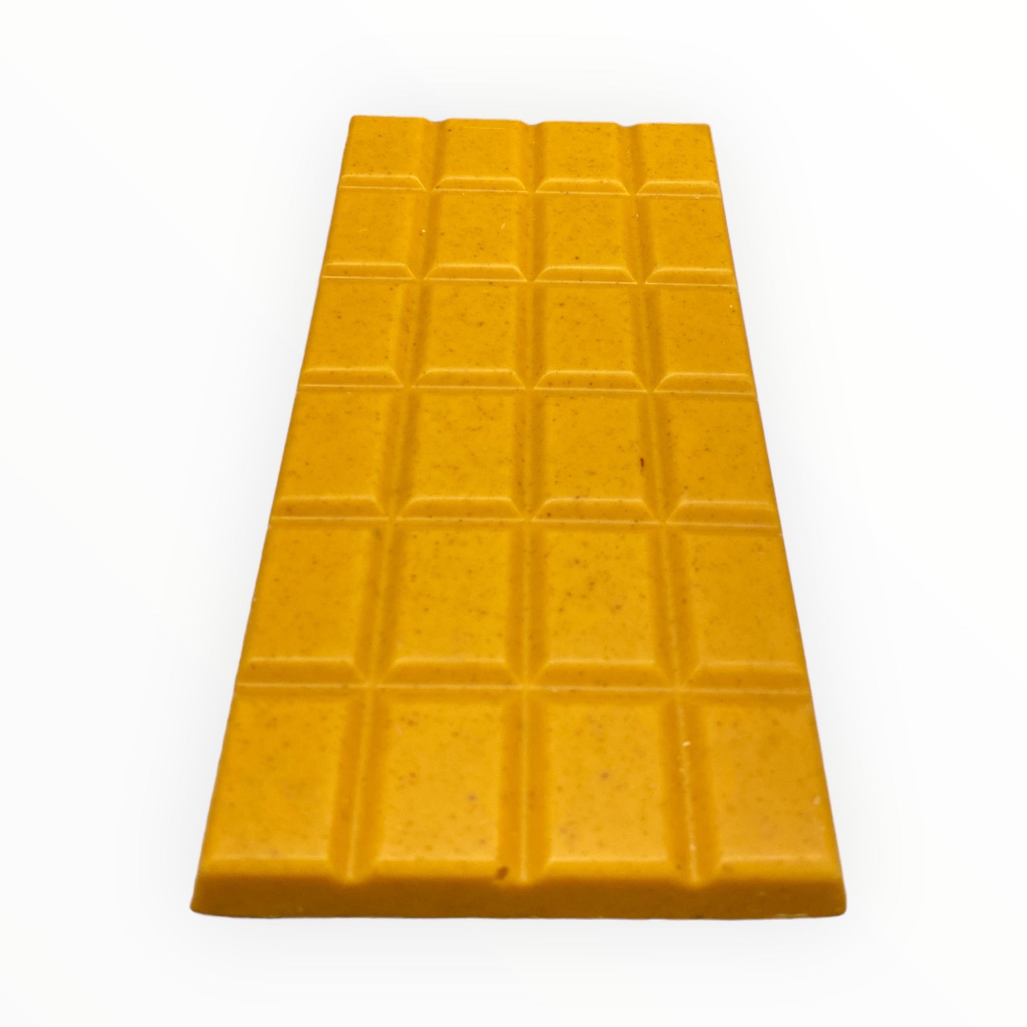 Tablette au chocolat blanc a l'orange