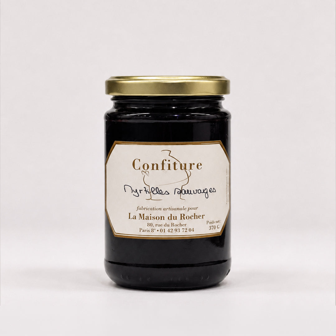 Confiture de myrtille sauvage