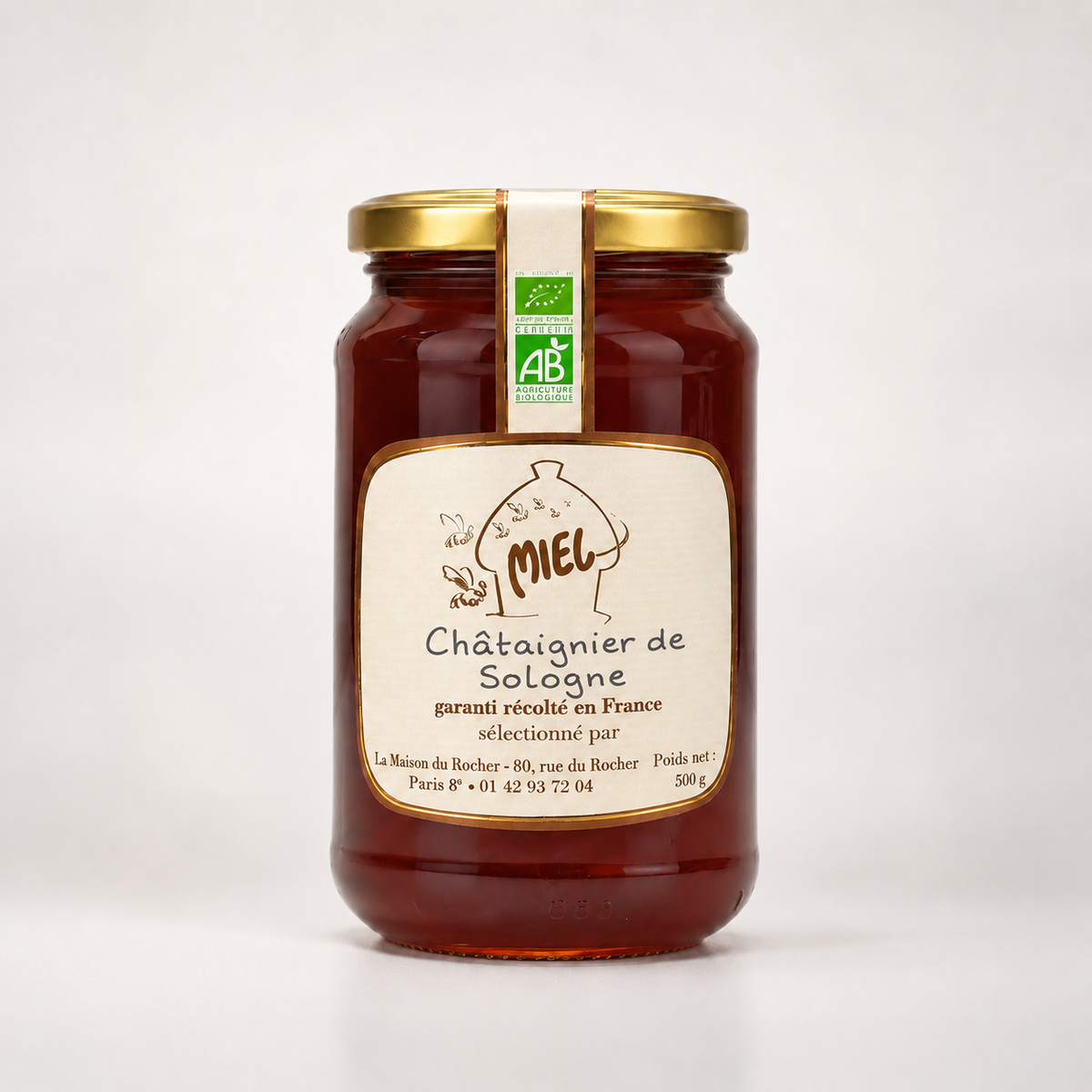 Miel de châtaignier de Sologne