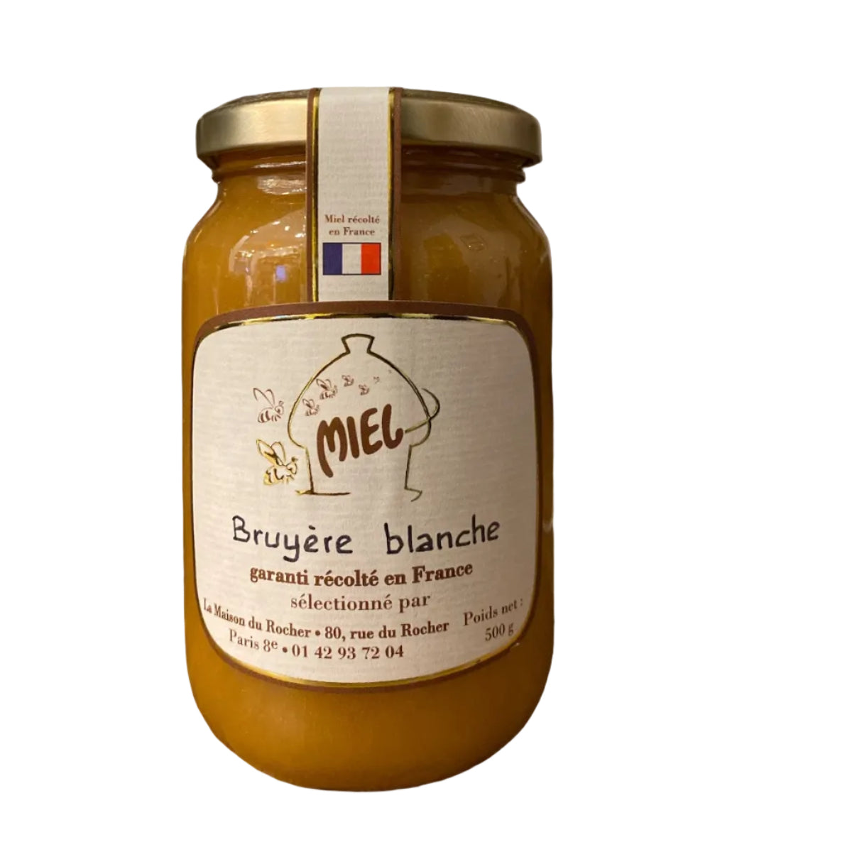 Miel de Bruyère blanche français 500g