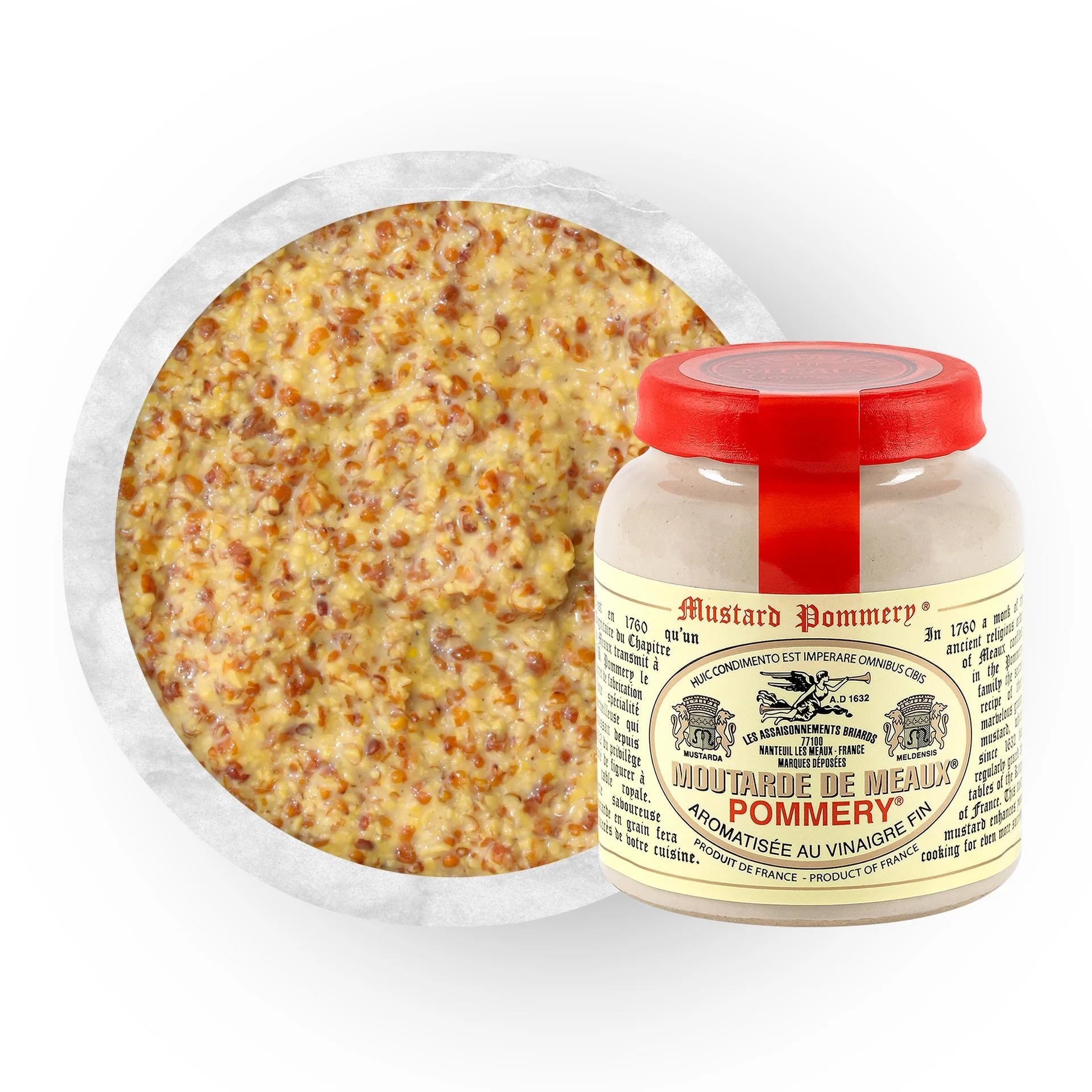 Moutarde artisanale à l’ancienne contenu